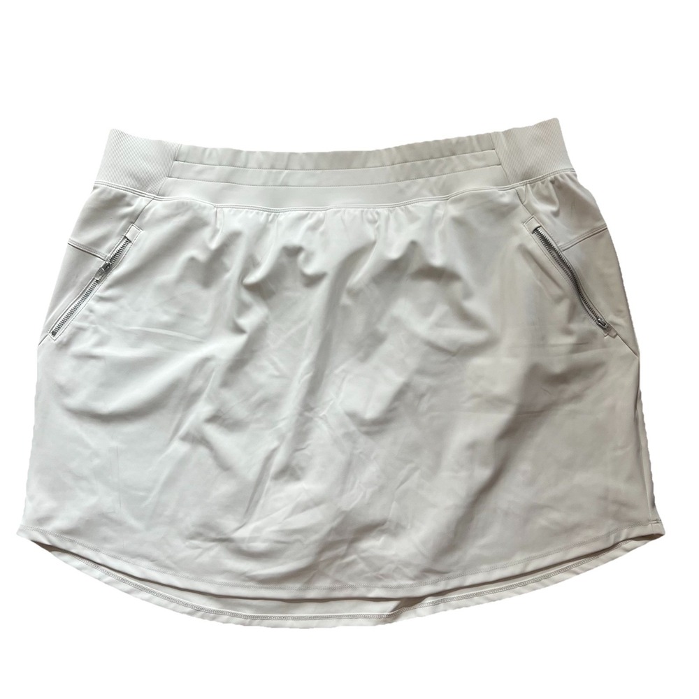 Livi Midrise‎ Skort NWT Womens Size 22/24 Cream Lined Spring Activewear Outdoors